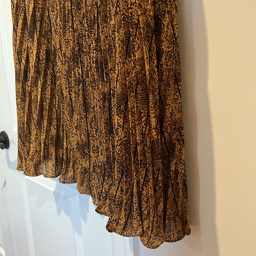 Plisse skirt